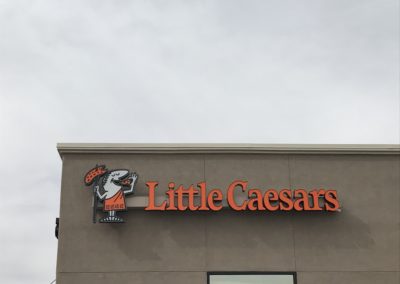 Little Ceasars- Fluorescent Signs